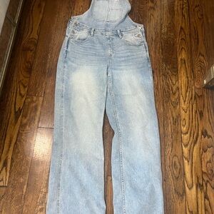 Ya Los Angeles Sky Blue Denim Overalls